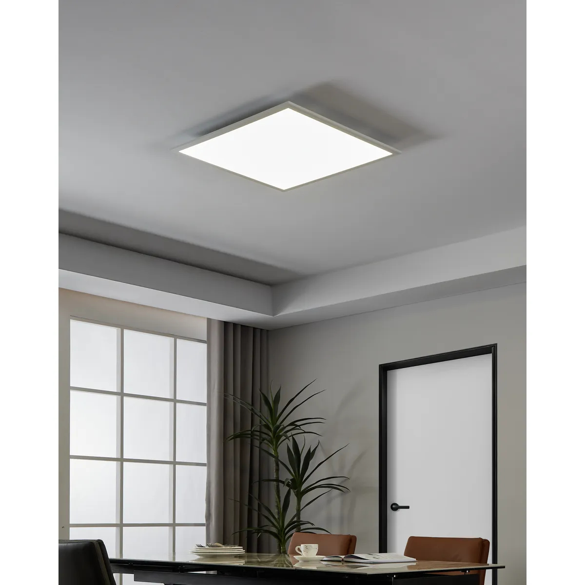 Panou LED cu senzor de miscare EGLO SALOBRENA-M 98418 - LED 34W 4600lm 4000K - Alb