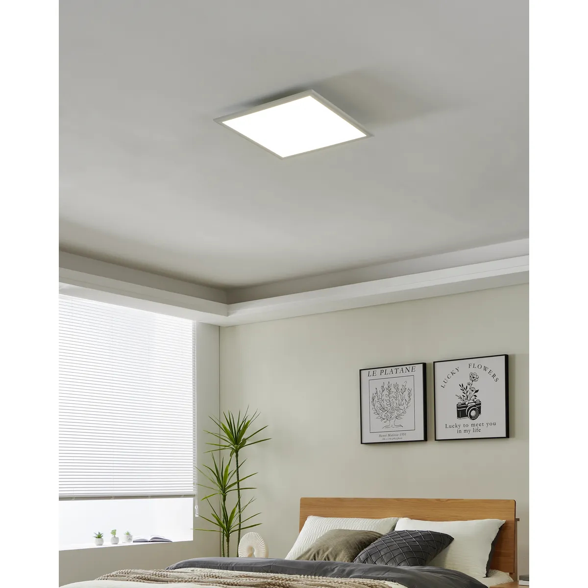 Panou LED EGLO SALOBRENA 1 98129 - LED 21W 2700lm 4000K - Alb