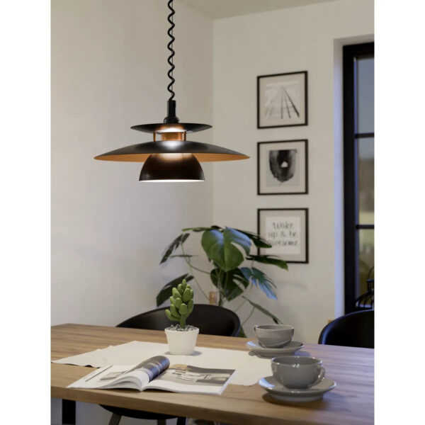Pendul Brenda Eglo 31666 - E27 1X60W IP20 D430