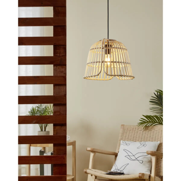 Pendul Glyneath Eglo 43873 - E27 1X40W IP20 D375