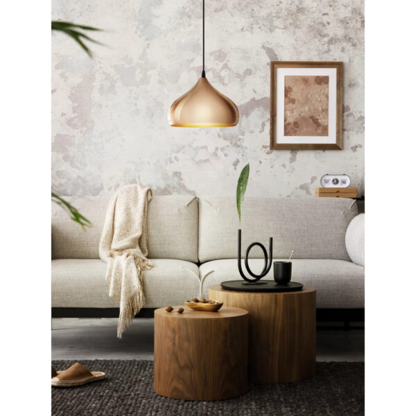 Pendul Hapton Eglo 49449 - E27 1X60W IP20 D290