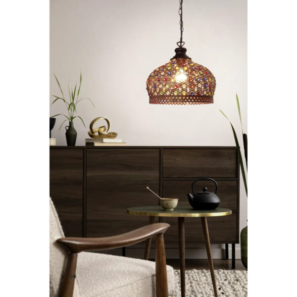 Pendul Jadida Eglo 49764 - E27 1X60W IP20 D330