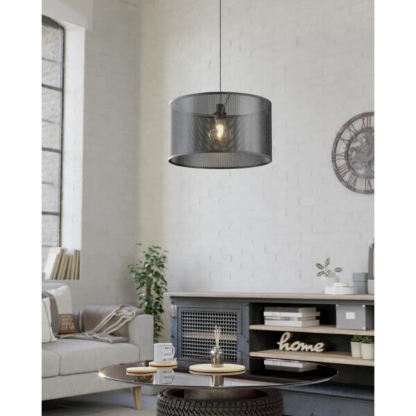 Pendul Manby Eglo 43795 - E27 1X40W IP20 D450