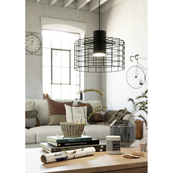 Pendul Milligan Eglo 43627 - E27 1X40W IP20 D380