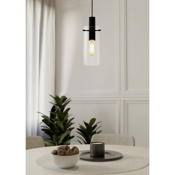 Pendul Montefino Eglo 97366 - E27 1X60W IP20 D110