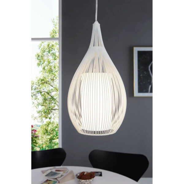 Pendul Razoni Eglo 92251 - E27 1X60W IP20 D190