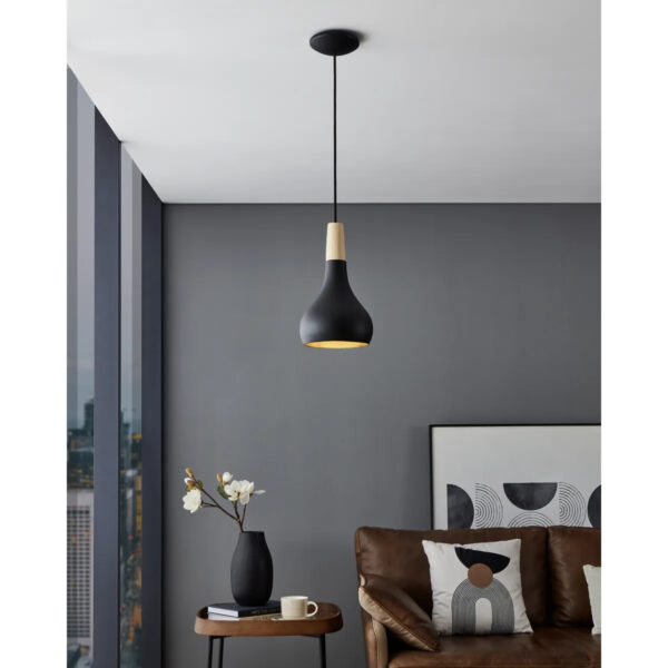 Pendul Sabinar Eglo 900161 - E27 1X40W IP20 D180