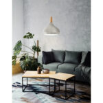 Pendul Sabinar Eglo 96985 - E27 1X60W IP20 D280