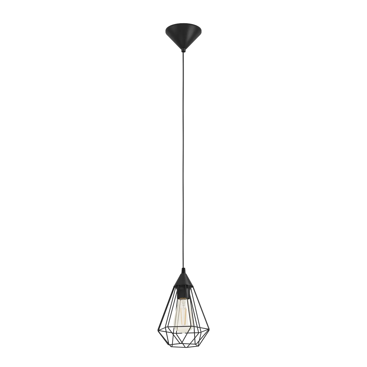 Pendul Tarbes Eglo 94187 - E27 1X60W IP20 D175