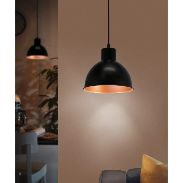Pendul Truro 1 Eglo 49238 - E27 1X60W IP20 D210