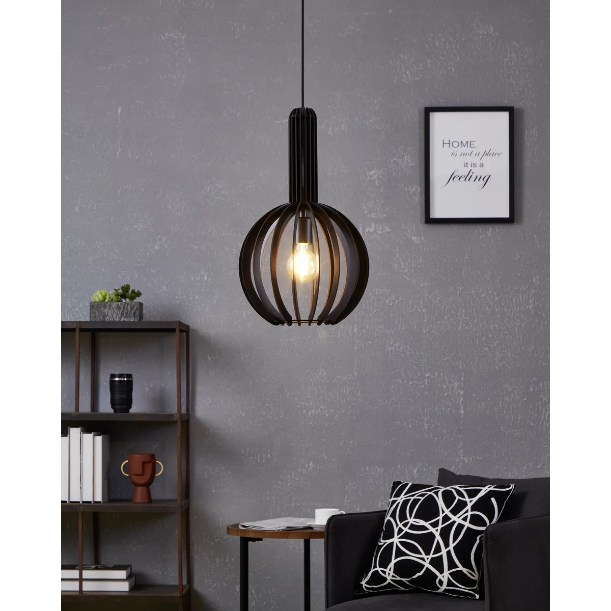 Pendul Velasco Eglo 900153 - E27 1X40W IP20 D310