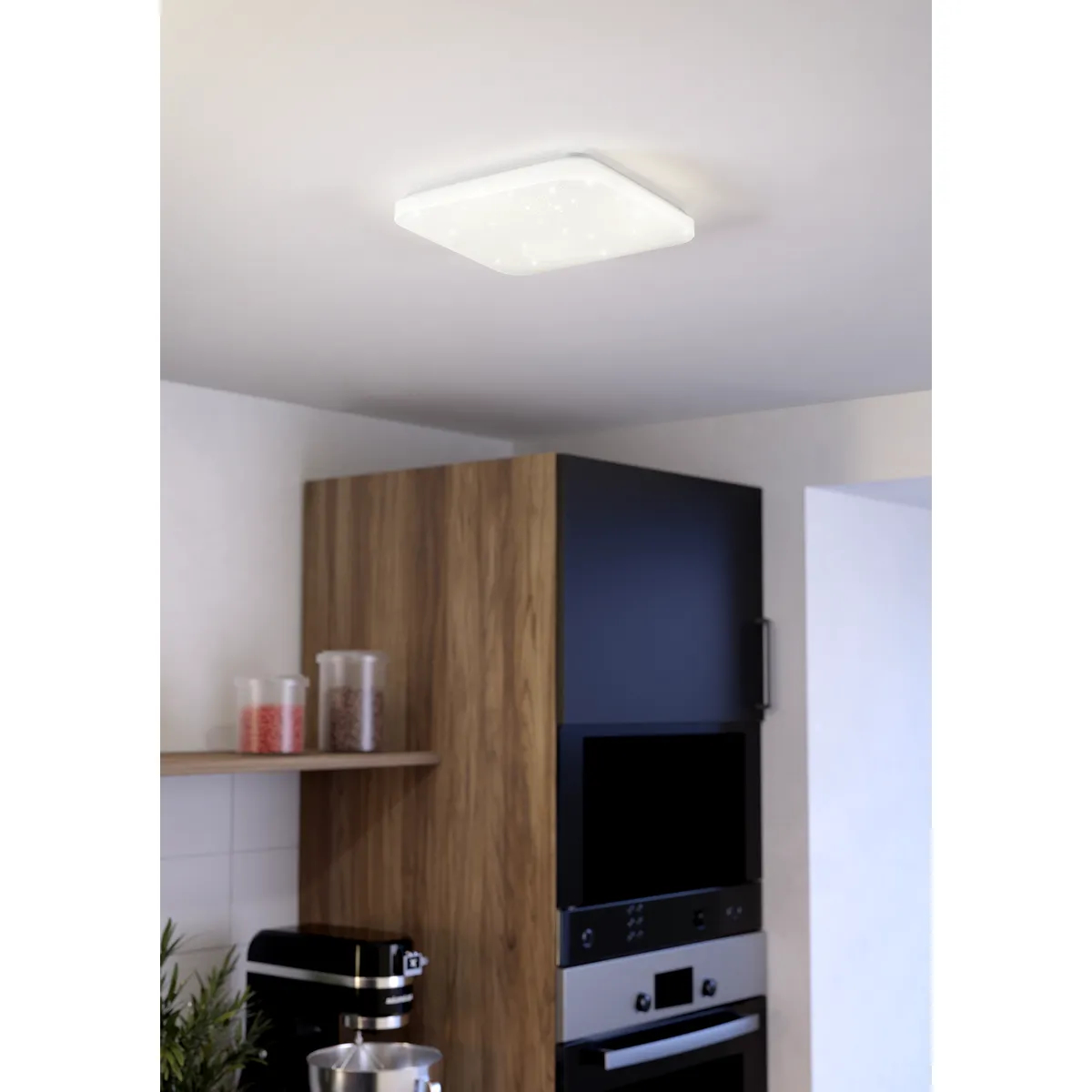 Plafoniera EGLO FRANIA-S 97882 - LED 17.3W 2000lm 3000K - Efect de cristal - Alb