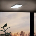 Plafoniera exterior EGLO SONELLA 94872 - LED 8.2W 820lm 3000K IP44 - Plastic - Alb