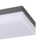 Plafoniera exterior EGLO SONELLA 94872 - LED 8.2W 820lm 3000K IP44 - Plastic - Alb