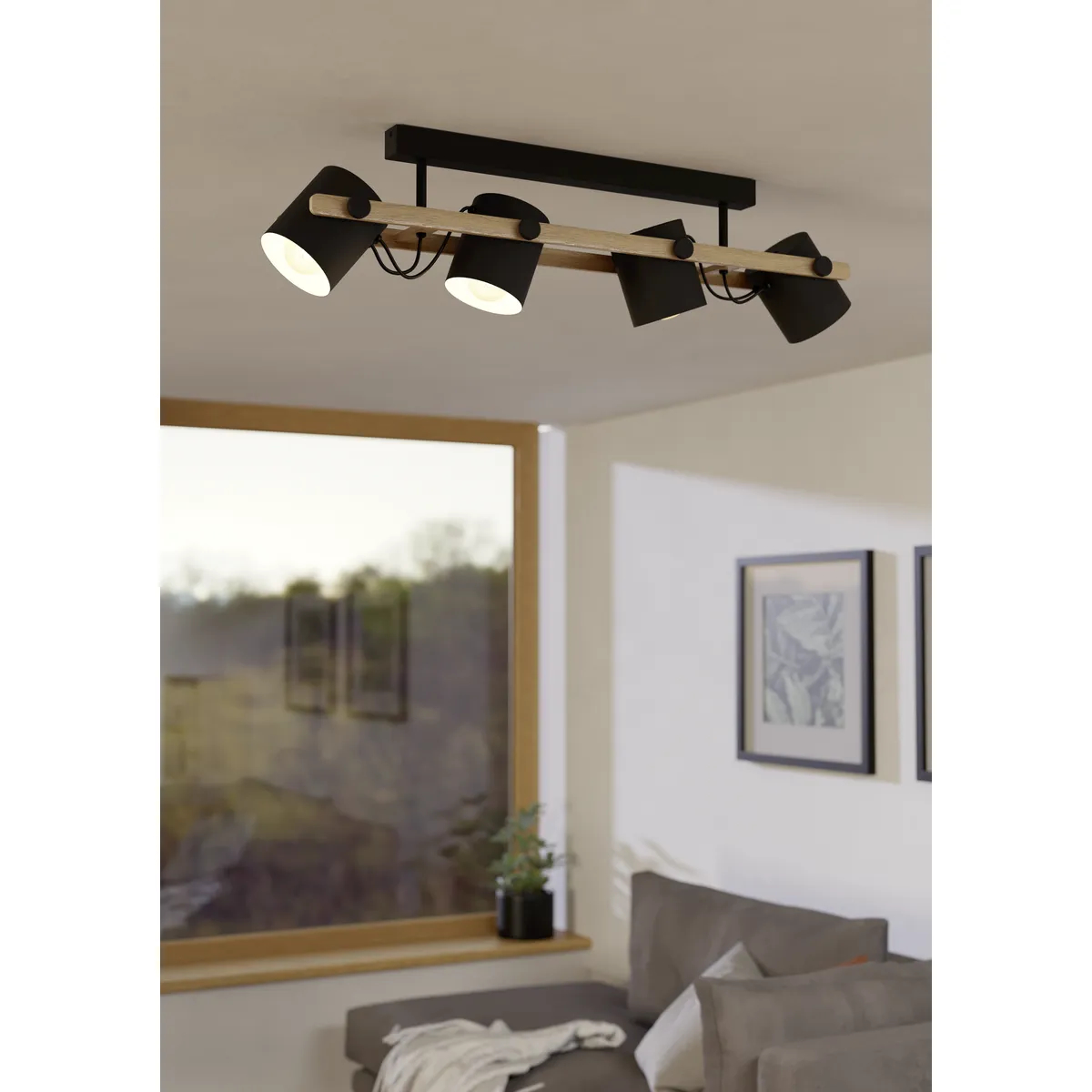 Plafoniera Hornwood Eglo 43558 - E27 4X28W IP20