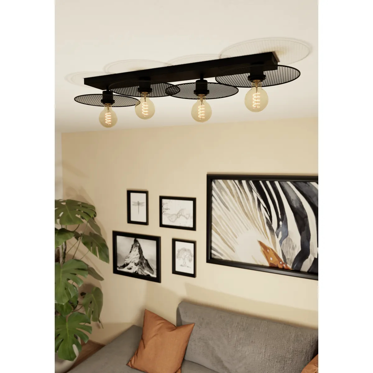 Plafoniera IKESTON E27 4X40W Eglo 43729