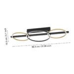 Plafoniera Lanacera Eglo 390086 - LED 40,5W 3000K IP20