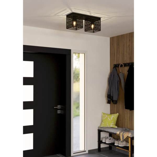 Plafoniera Piedritas Eglo 900356 - E27 2X40W IP20