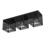 Plafoniera Piedritas Eglo 900357 - E27 3X40W IP20