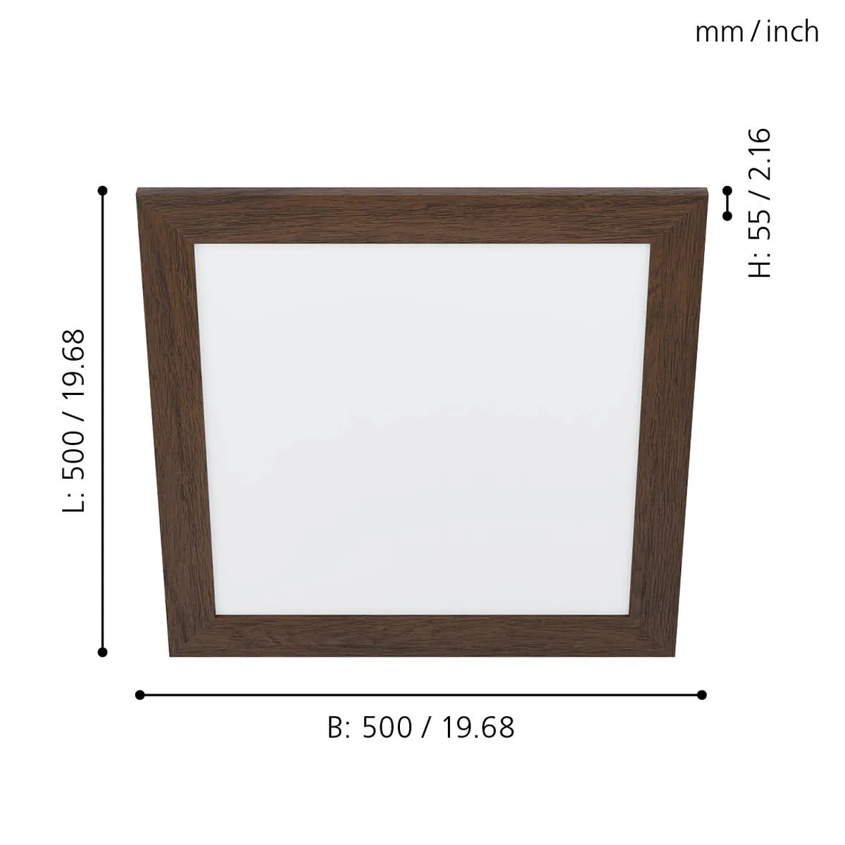 Plafoniera Piglionasso Eglo 99474 - LED 20W 4000K IP20