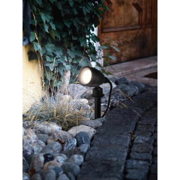Proiector exterior EGLO NEMA 1 93384 - GU10-LED 1X3W IP44 - Negru