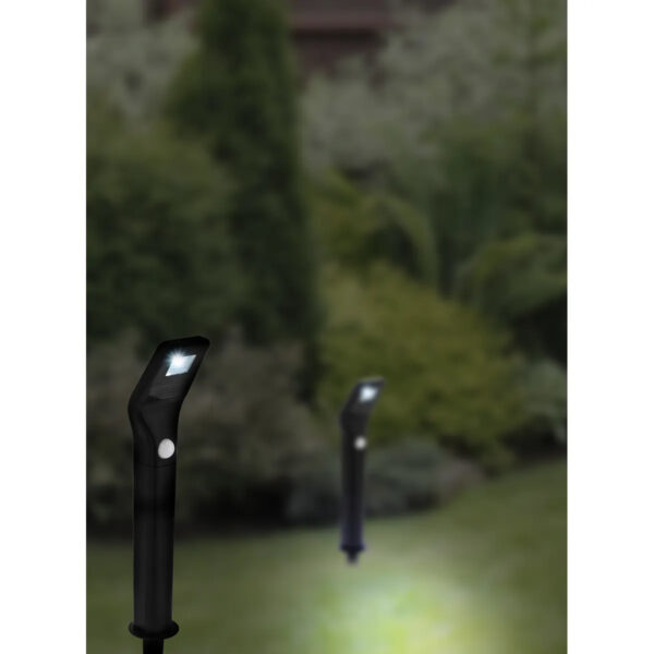 Set 2 lampi solare cu senzor de miscare LED EGLO 48688 2X1X0.5W - Negru