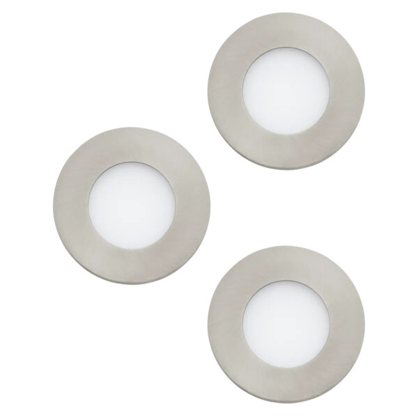 Set 3 spoturi Fueva 1 Eglo 98634 - LED 3X2,8W 3000K IP44 D85