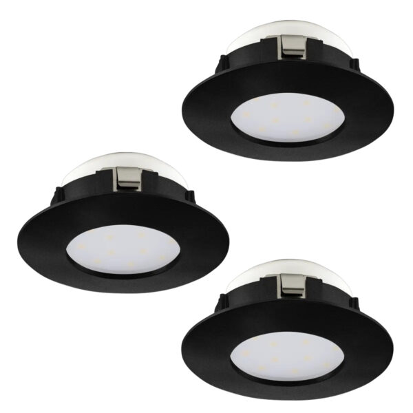 Set 3 spoturi Pineda Eglo 900744 - LED 3X4,9W 3000K IP44 D78