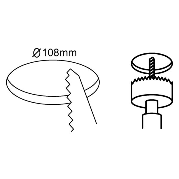 Set spot incastrat FUEVA 1 3X5,3W  Eglo 98632