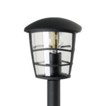 Stalp exterior EGLO ALORIA 93408 - E27 1X60W IP44 - Negru