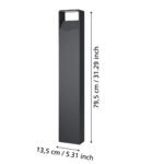 Stalp exterior EGLO DONINNI 1 98272 - LED 6W 600lm 3000K IP44 - Antracit