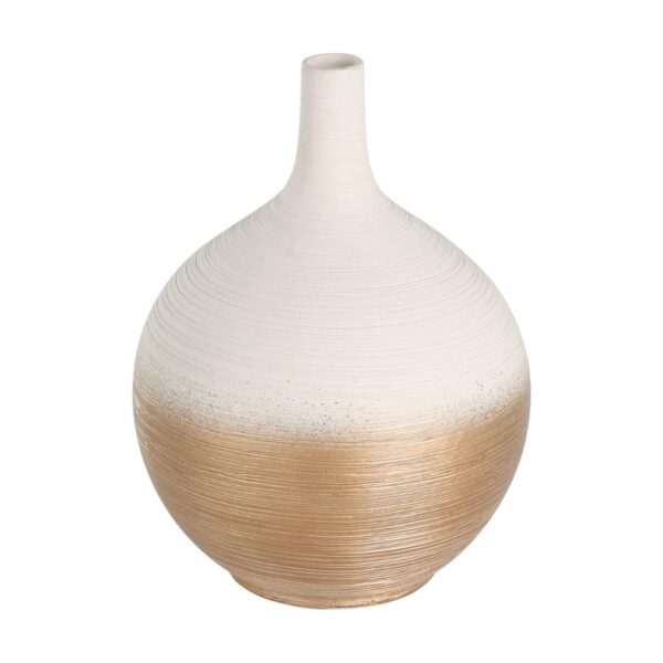 Vaza ceramica SARYKSU D160mm Eglo 421415 – Decoratiuni, Brass Chic – vedere frontală – partener oficial Eglo