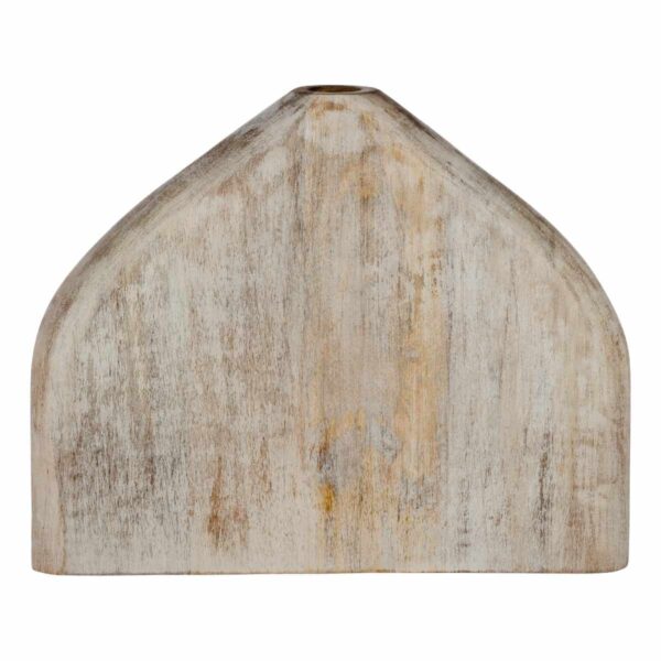 Vaza de lemn MELOBODY 350x50x280mm Eglo 421277 – Decoratiuni, Colorful World – vedere frontală – partener oficial Eglo