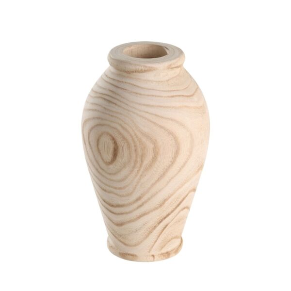 Vaza de lemn TEBANGAN D80mm Eglo 421513 – Decoratiuni, Nature – vedere frontală – partener oficial Eglo