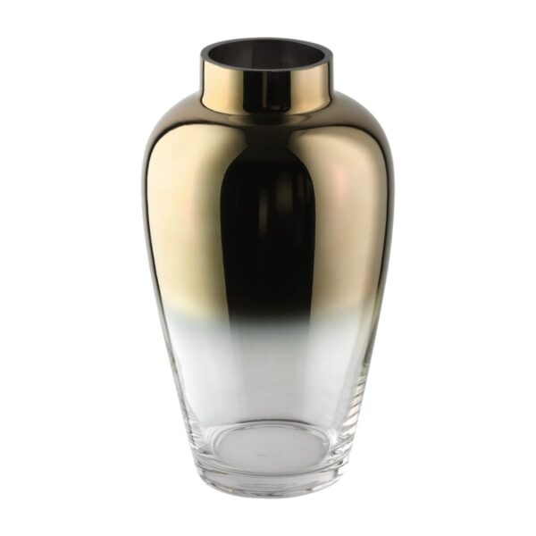 Vaza de sticla KENYASI D155mm Eglo 421358 – Decoratiuni, Brass Chic – vedere frontală – partener oficial Eglo