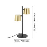 Veioza ALTAMIRA GU10 2X4,6W Eglo 39986