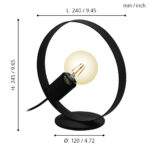 Veioza Frijolas Eglo 43615 - E27 1X40W IP20