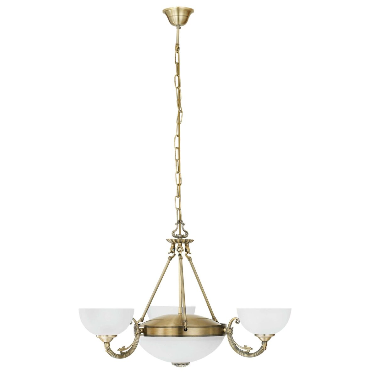 Candelabru Savoy Eglo 82748 – E14 3X40W, E27 2X60W IP20 Candelabru rustic SAVOY Eglo 82748- 3xE14 2xE27 IP20 din fontă – Iluminat interior, Corpuri de iluminat – vedere frontală – partener oficial Eglo