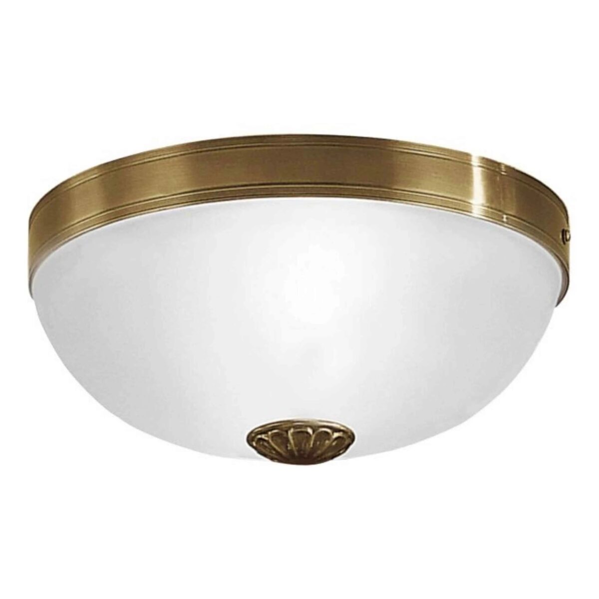 Plafoniera IMPERIAL Eglo 82741-2X25W E27 Maro IP20 metal și sticlă satinată – Iluminat interior, Corpuri de iluminat – vedere frontală – partener oficial Eglo