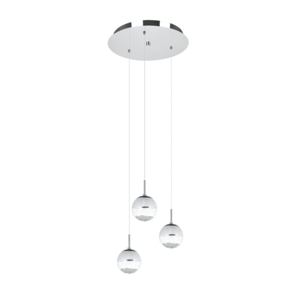 Lustra cu cristale Montefio 1 Eglo 93709 - LED 3X5W 1500Lm 3000K
