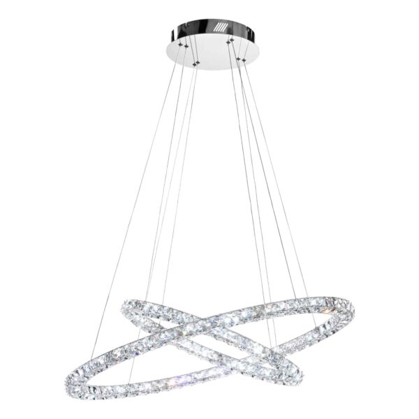 Lustra cu cristale Toneria Eglo 93946 - LED 56W 9000Lm 4000K