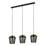 Lustra Escandidos Eglo 99807 - E27 3X40W IP20