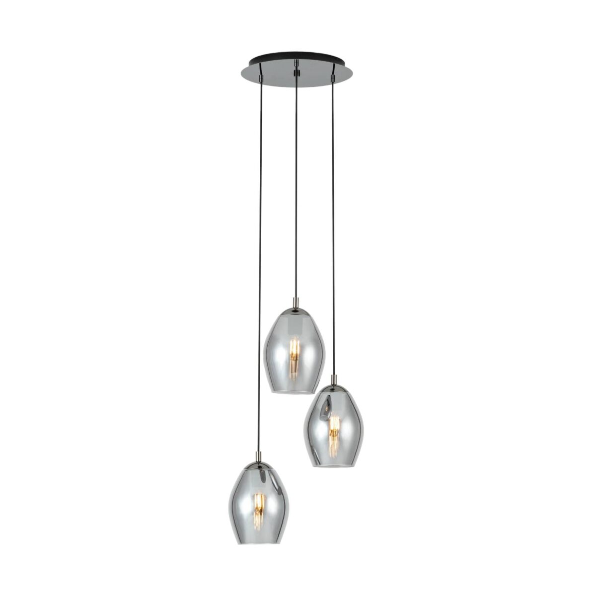 Lustra Estanys Eglo 39565 - E27 3X60W IP20