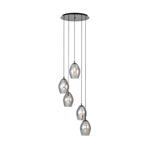 Lustra Estanys Eglo 39567 - E27 5X60W IP20