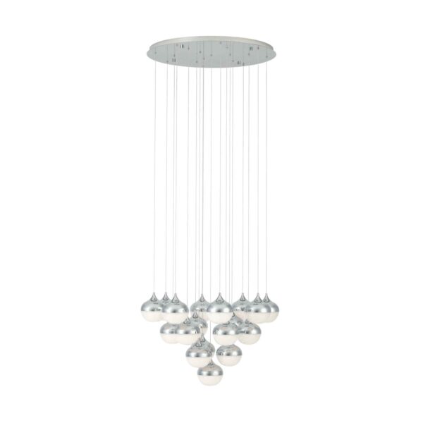 Lustra LED Mioglia Eglo 39528 - Dimabila 18X3,15W 8280Lm 3000K IP20