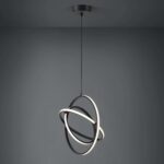 Lustra LED Retornio Eglo 39892 în ambient cu lumina aprinsă.
