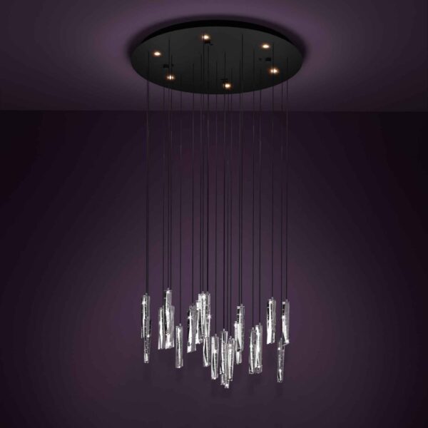 Lustra LED Sardenara Eglo 390209 - Dimabila 6X4,2W 3000Lm 3000K IP20