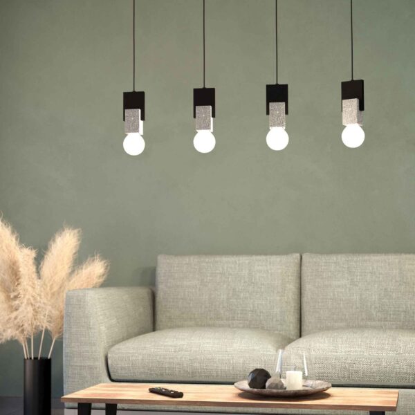Lustra Lobatia Eglo 99532 - E27 4X40W IP20