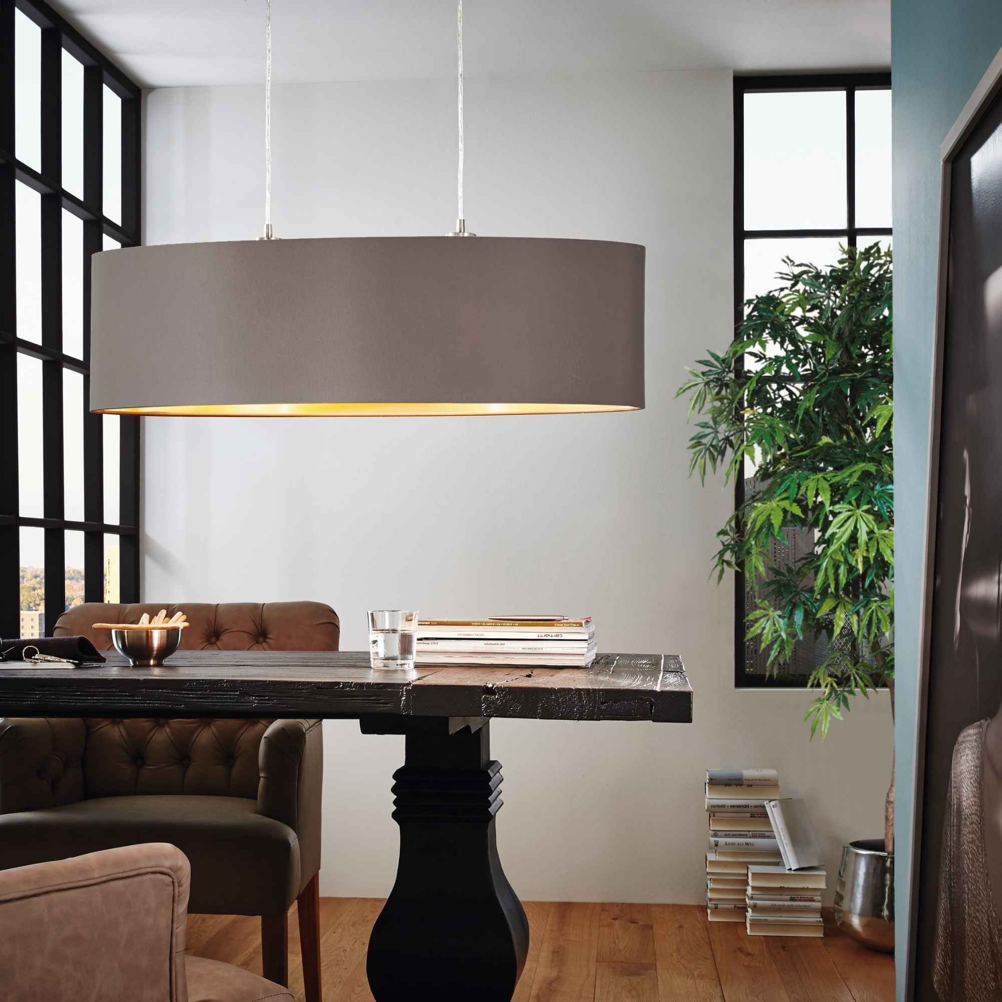 Lustra Maserlo Eglo 31614 - E27 2X60W IP20