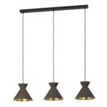 Lustra Nastasia Eglo 900348 - E27 3X40W IP20